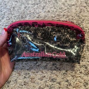NWOT Australian Gold Make up Bag